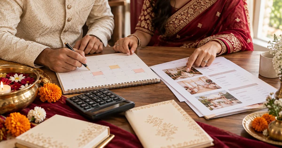 Indian Wedding Vendor Payment Schedule: Deposits, Milestones and Final Balances